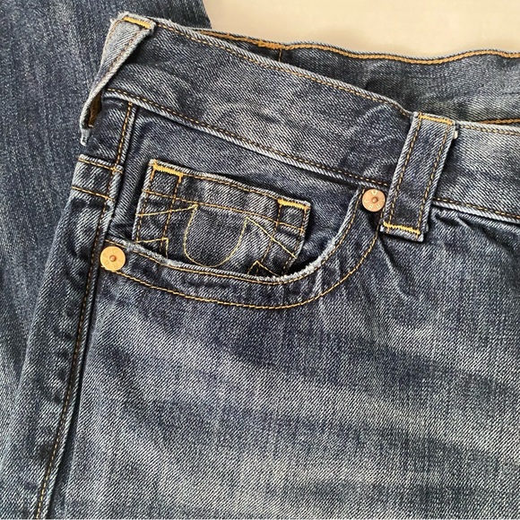 True Religion women’s Audrey mid rise true boyfriend jeans - 32 - Picture 6 of 14